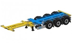 Flexitrailer FT-LS-S Containerauflieger | Containerchassis