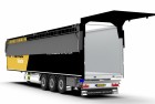 K-Force Waste Schubboden Auflieger | Moving Floor Chassis